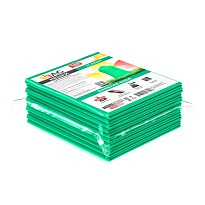 Мешки для мусора 160 л, зеленые, в пачке 10 шт., ПВД, 40 мкм, 900х1100 мм, i-Bag в Альметьевске