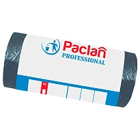Мешки для мусора 60 л, черные, в рулоне 50 шт., ПНД, 6,2 мкм, 800х600 мм, PACLAN Professional, 604078 в Альметьевске