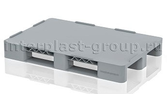 Поддон пластиковый сплошной на двух полозьях в Альметьевске