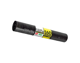 Мешки для мусора 160 л, черные, в рулоне 25 шт., ПВД, 40 мкм, 1100х800 мм, GRIFON, 101-030 в Альметьевске