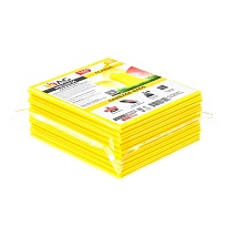 Мешки для мусора 160 л, желтые, в пачке 10 шт., ПВД, 40 мкм, 900х1100 мм, i-Bag в Альметьевске