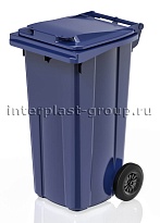 Мусорный контейнер 120 л синий 120 синий в Альметьевске