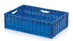 Ящик складной 600х400х180 голубой