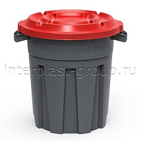 Мусорный бак универсальный 60 л серый 60 серый в Альметьевске Мусорный бак универсальный 60 л серый 60 серый в Альметьевске
