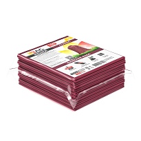 Мешки для мусора 160 л, бордовые, в пачке 10 шт., ПВД, 40 мкм, 900х1100 мм, i-Bag в Альметьевске